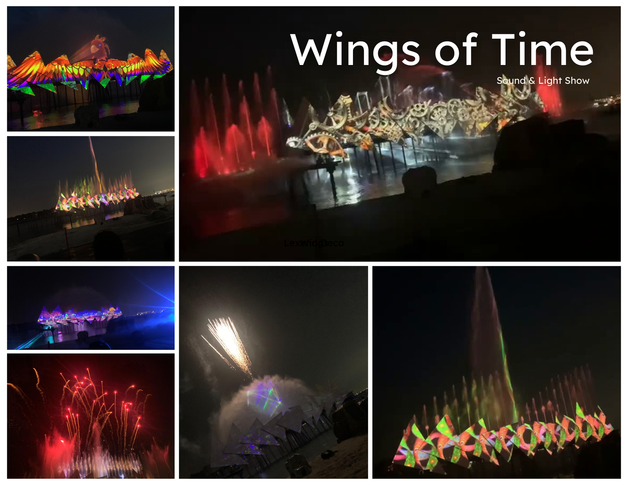 Wings of Time - Sound & Light Show