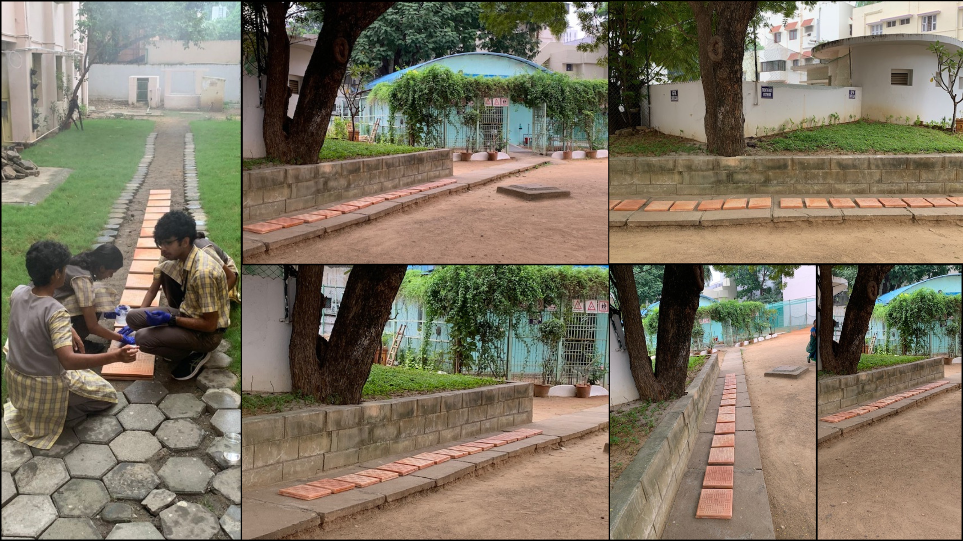 EvapFog Tiles - Passive evaporative cooling solution