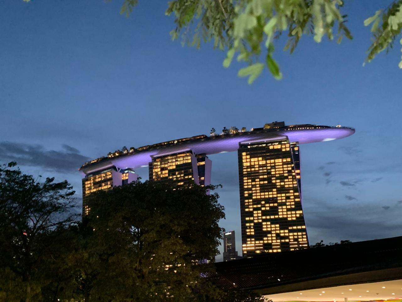 Marina Bay Sands at Dusk