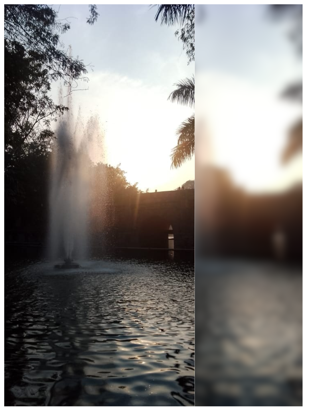 Serene Water Fountain